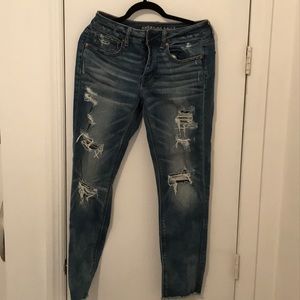 American Eagle distressed jeans